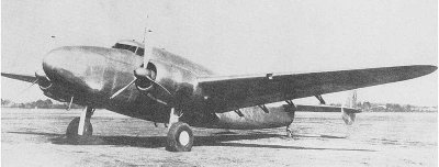 Photograph of Ki-56 "Thalia" transport aircraft