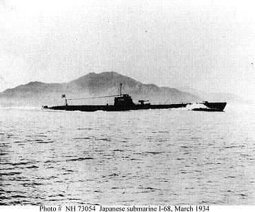 IJN I-68, a KD6a-class submarine