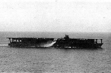 Photograph of Kaga after her 1936
          modernization