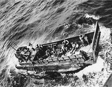 Photograph of LCM-type  landing craft