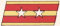 Japanese Army first lieutenant
              insignia