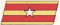Japanese Army second lieutenant
              insignia\