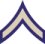 U.S. Army private first class
              insignia