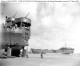 Stern hull of beached LST