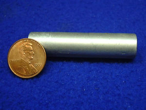 Photograph of magnesium rod