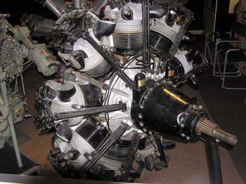 Photograph of Mercury aircraft engine