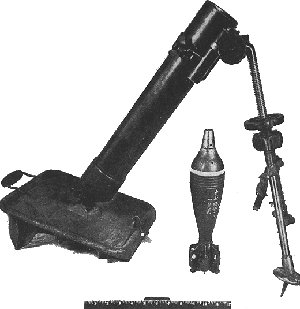 Photograph of
          Japanese Type 99 mortar