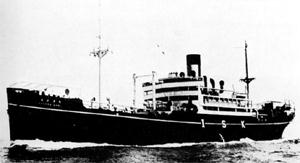 Photograph of Nagoya Maru in peacetime