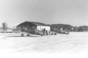 Photograph of Nichols Field in 1941