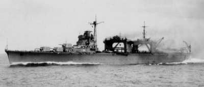 Photograph of seaplane tender Nisshin