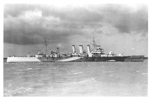 Photograph of Norfolk-class heavy cruiser