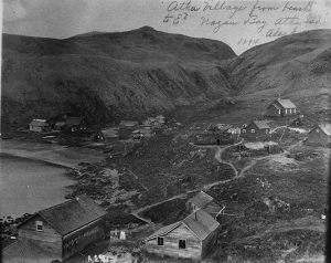 Photograph of Nazan Bay in 1895