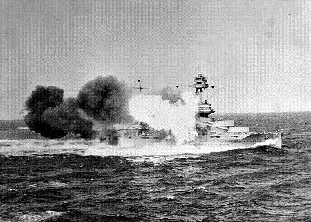 Photograph of USS Texas, a New York class battleship