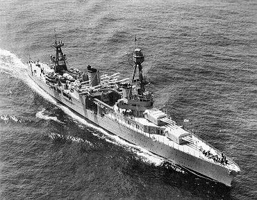 Photograph of Northampton-class cruiser