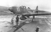 Photograph of P-39 Airacobra preparing for takeoff