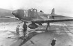 Photograph of P-39 Airacobra preparing for takeoff