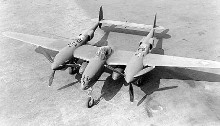 Photograph of P-38 Lightning