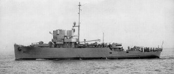 Photograph of PCE-827 class submarine chaser