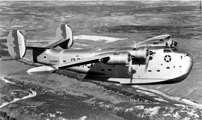Photograph of PB2Y Coronado in flight