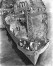 Aft overhead view of Pennsylvania-class battleship