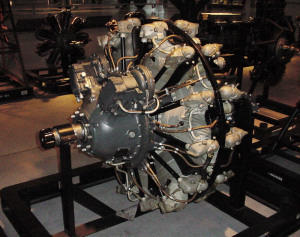 Photograph of R-2000 aircraft engine