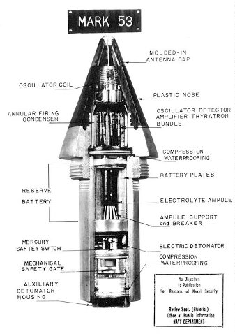 Photograph of VT proximity fuse