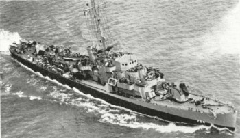 Photograph of Rudderow-class destroyer escort