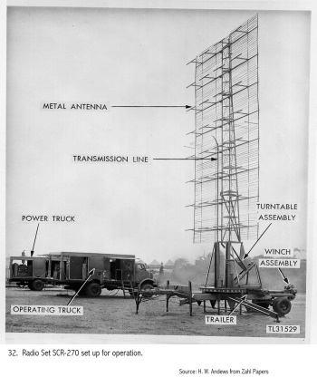 Photograph of SCR-270 radar