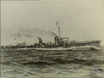 Photograph of Saber-class destroyer