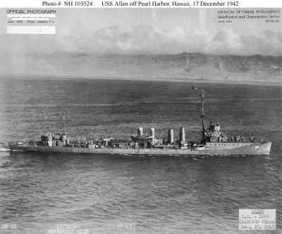 Photograph of Wickes-class destroyer