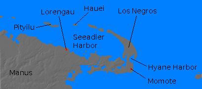 Relief map of Seeadler Harbor