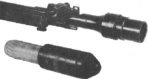Japanese shaped charage rifle grenade