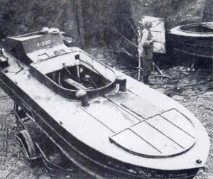 Photograph of Shinyo special attack boat