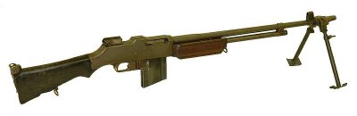Photograph of Browning automatic rifle