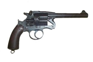 Photograph of Enfield revolver