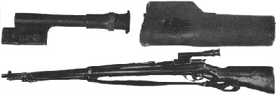 Photograph of Japanese sniper rifle