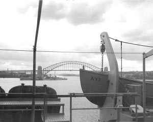 Photograph of Sydney harbor