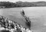 T3 class submarine bow view