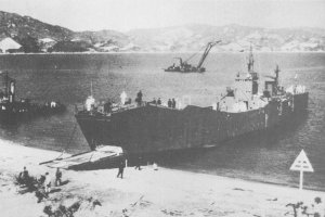 Photograph of T-101 class landing ship