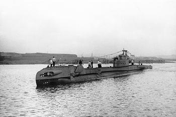 Photograph of T3-class submarine