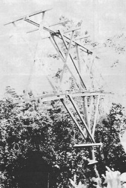 Photograph of Taichi-6 radar receiver antenna