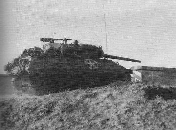 Photograph of M-10 tank destroyer