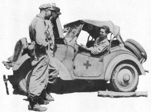 Photograph of Type 95 scout car