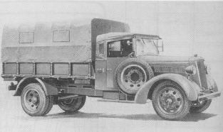 Photograph of Type 97 truck