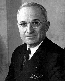 Photograph of President Harry S. Truman