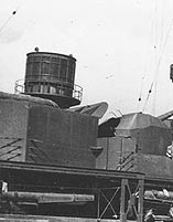 Photograph of Type 271 radar antenna