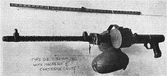 Photograph of Type 98 machine gun