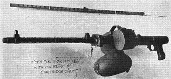 Photograph of Type 98 machine gun