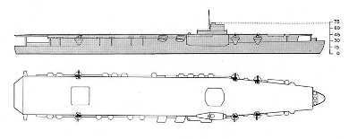 Schematic of Unryu class