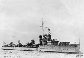 Photograph of Vampire-class destroyer